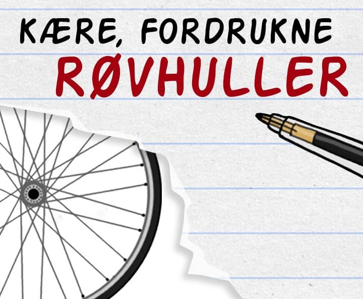 Kære fordrukne røvhuller