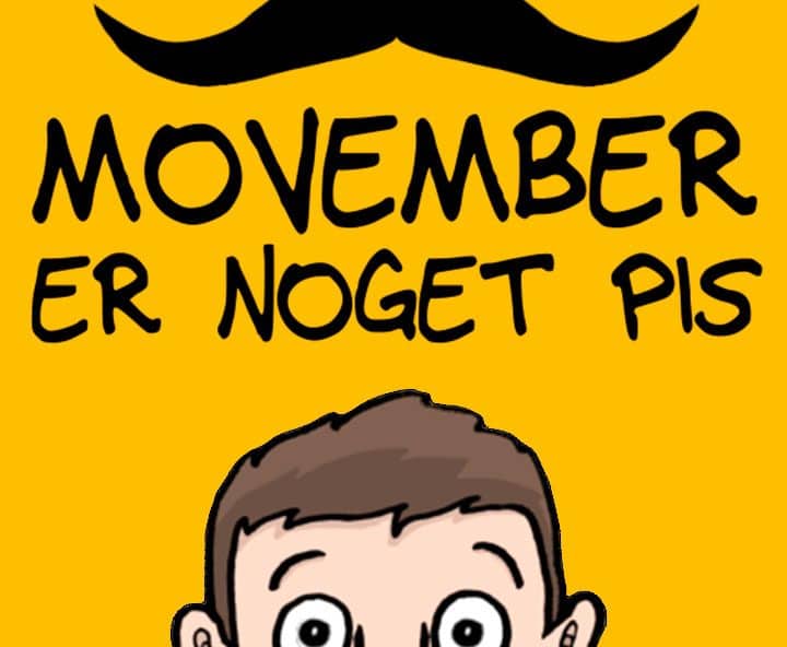 Movember er noget pis