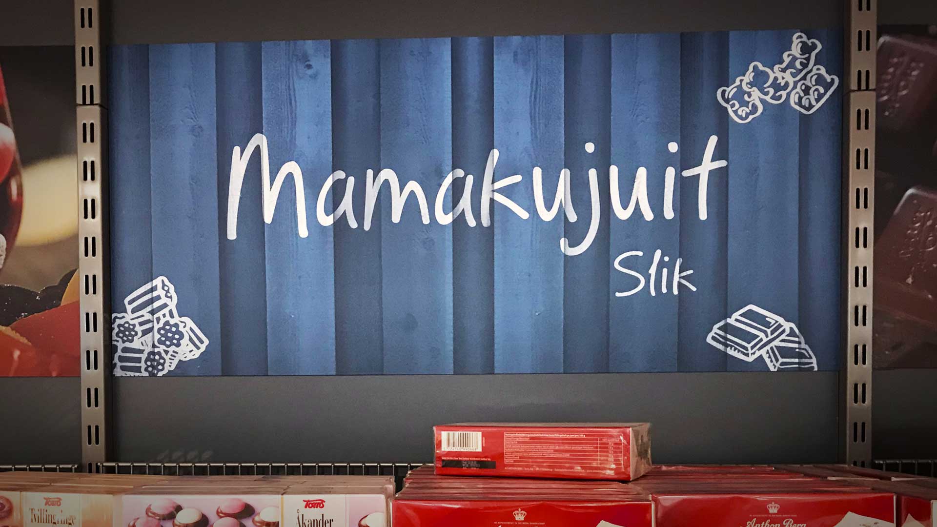 Ikoner for Grønlands største supermarked, Pilersuisoq