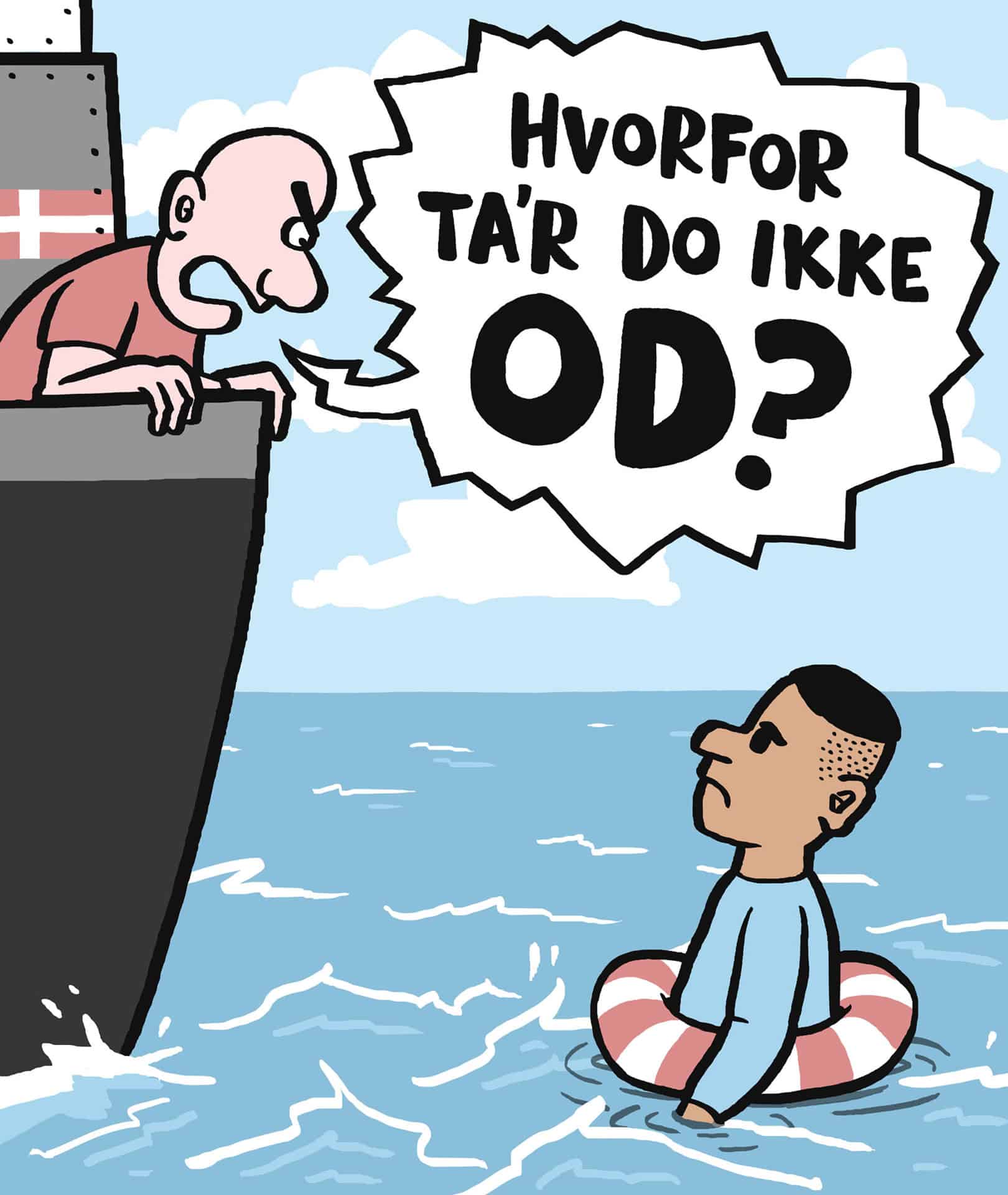 Hvorfor tager du ikke ud?