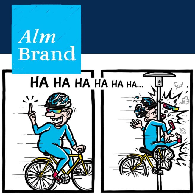 Tegneseriestriber for Alm Brand