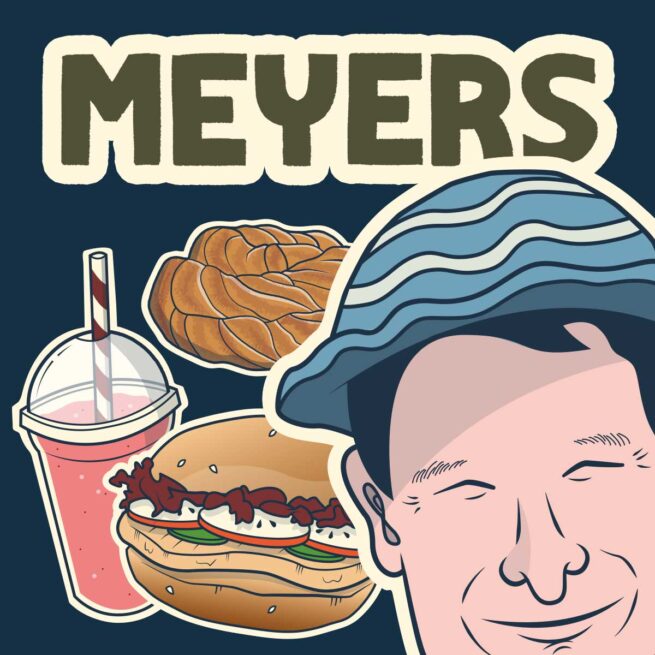 Illustrerede skilte for MEYERS