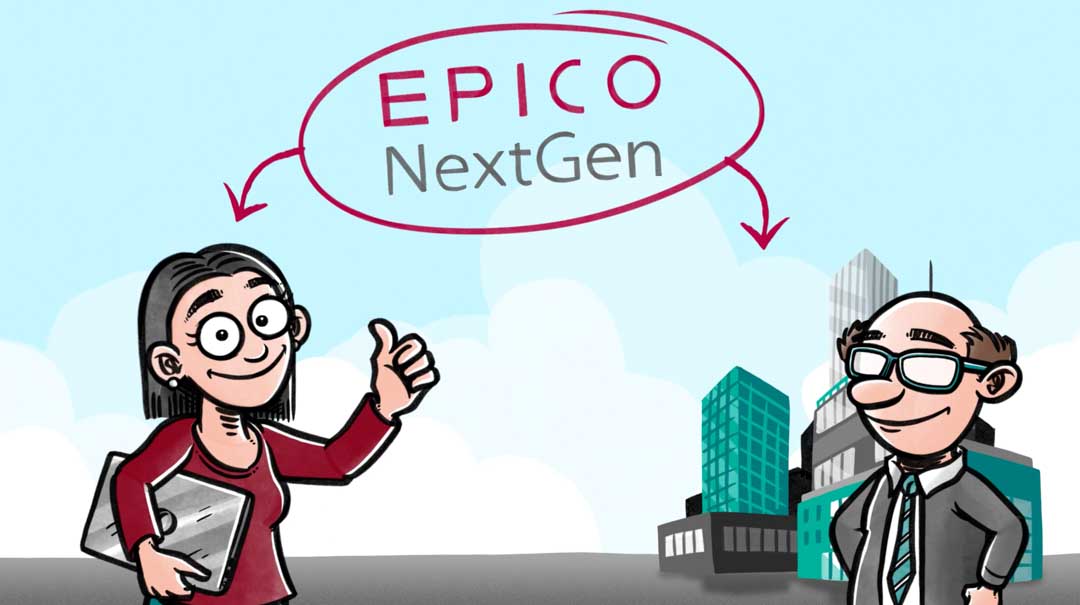 Screenshot fra explainervideo for EPICO NextGen