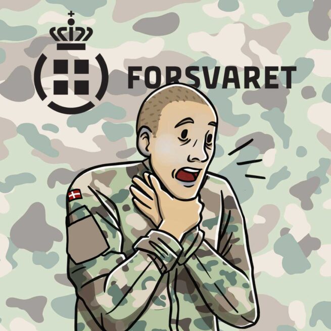 Bogillustrationer for Forsvaret